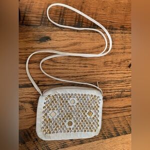 Pinky 80’s mini bag purse studded hippie boho festival
Grungy 100% leather